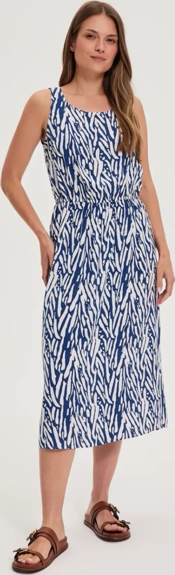 Marisse Marisse Blue Viscose Dress