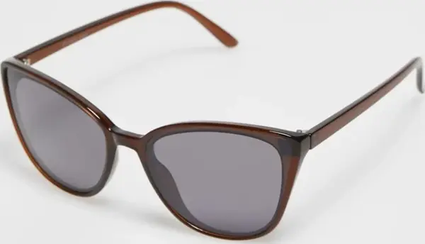 Marisse Marisse Brown Cat-Eye Sunglasses