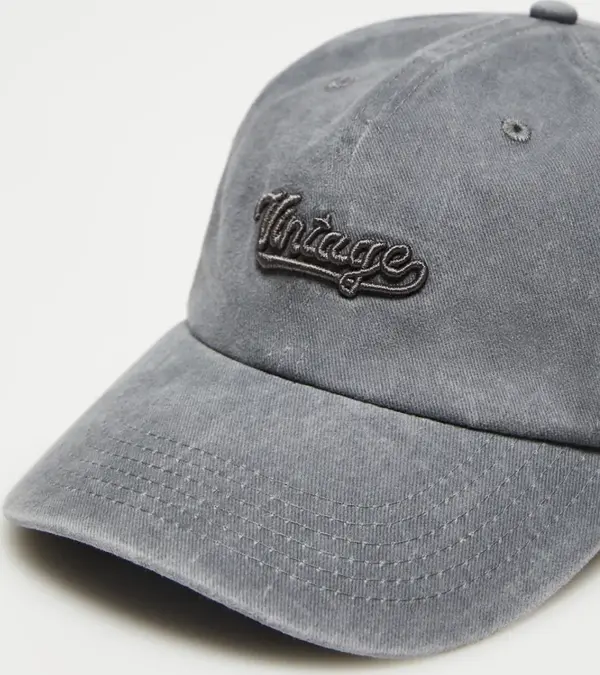 Marisse Marisse Gray Baseball Cap