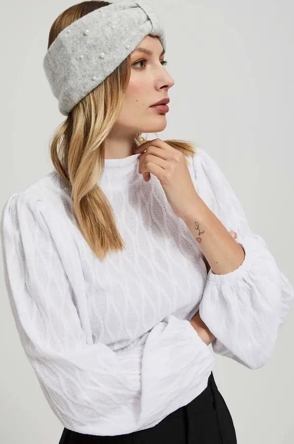 Marisse Marisse Gray Knit Headband