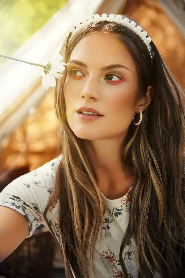 Marisse Marisse Hair Band L-Op-4004 Off White