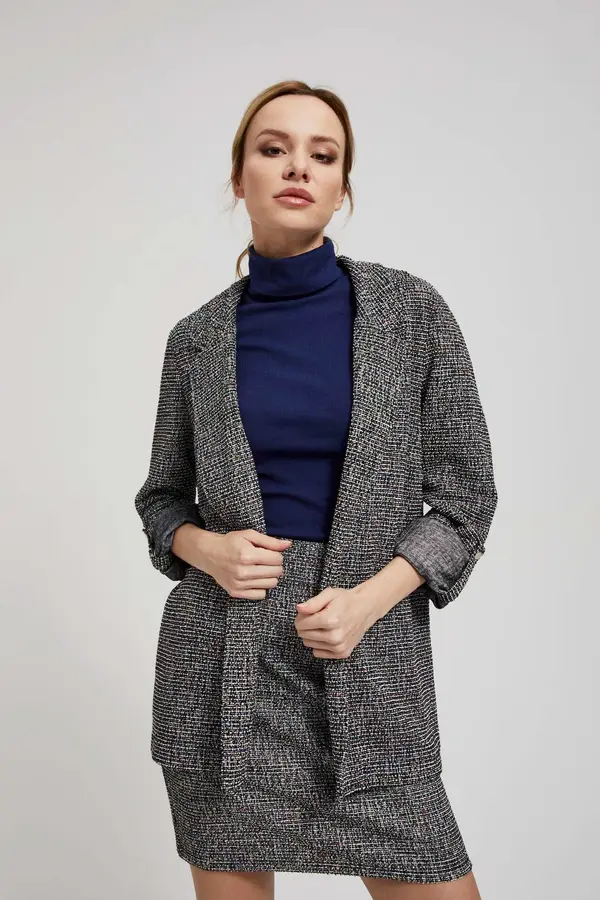 Marisse Marisse Jacket With Rolled-Up Sleeves