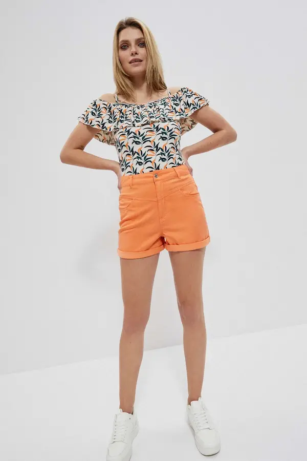 Marisse Marisse Lyocell Shorts L-Sh-3703 Melon