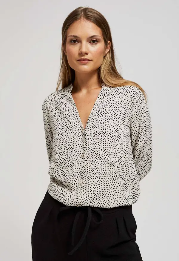 Marisse Marisse Polka-Dot Shirt
