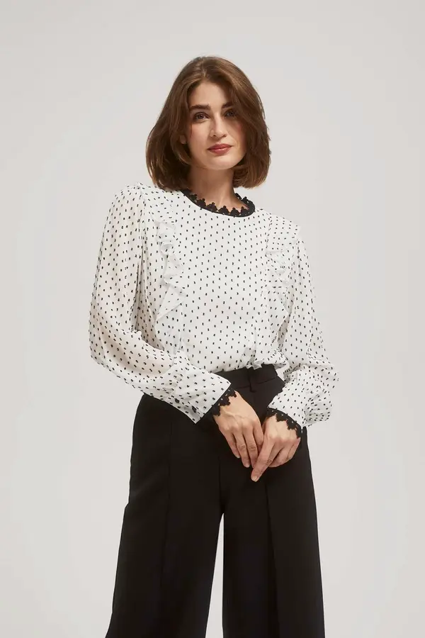 Marisse Marisse Ruffled Shirt
