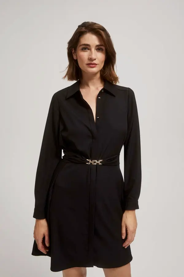 Marisse Marisse Shirt Dress With A Belt