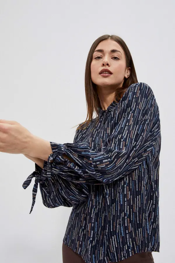 Marisse Marisse Shirt Z-Ko-3901 Navy