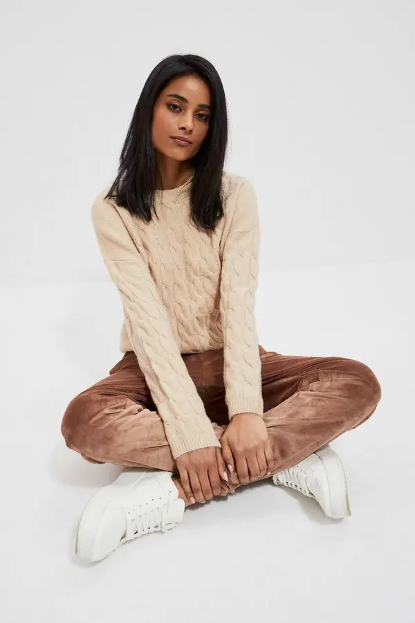 Marisse Marisse Sweater Z-Sw-3909 Beige