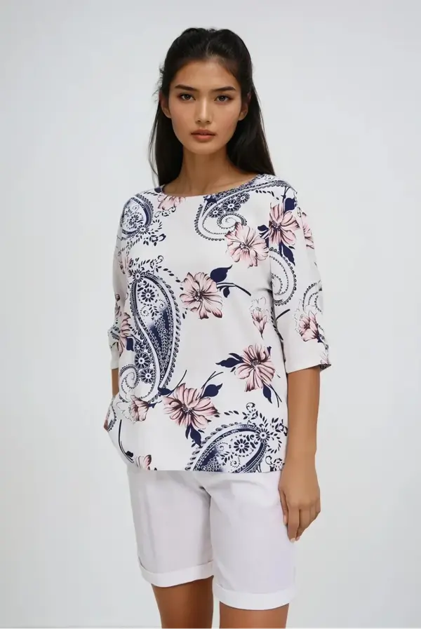 Marisse Marisse White Viscose Shirt