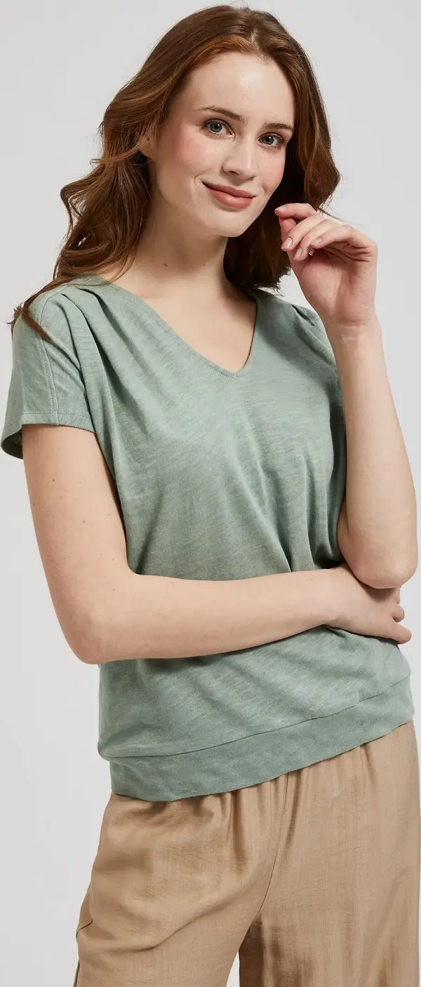 Marisse Marisse Women's Blouse L-Ts-4351 Olive