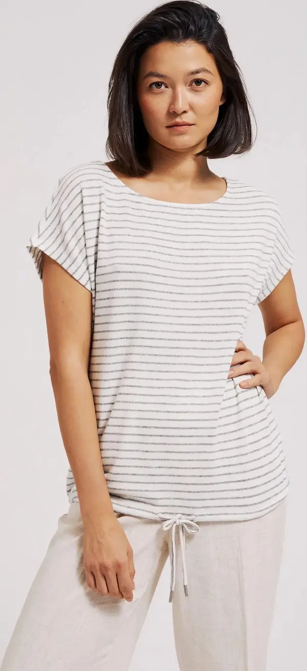 Marisse Marisse Women's Blouse L-Ts-4392 Off White