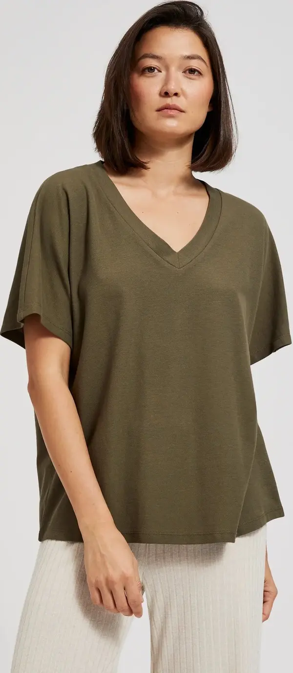 Marisse Marisse Women's Blouse L-Ts-4404 D.Olive