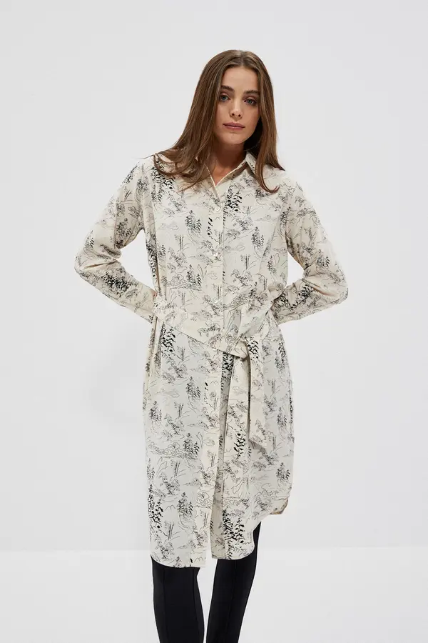 Marisse Marisse Women's Dress L-Su-4002 Beige