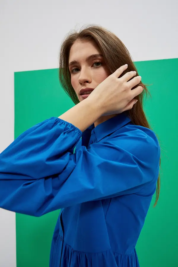 Marisse Marisse Women's Dress L-Su-4006 Blue