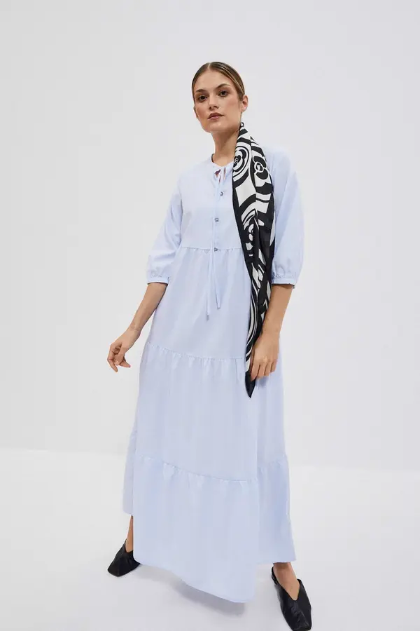 Marisse Marisse Women's Dress L-Su-4013 L.Blue