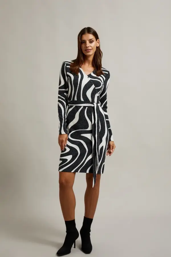 Marisse Marisse Women's Dress L-Su-4603 D.Grey