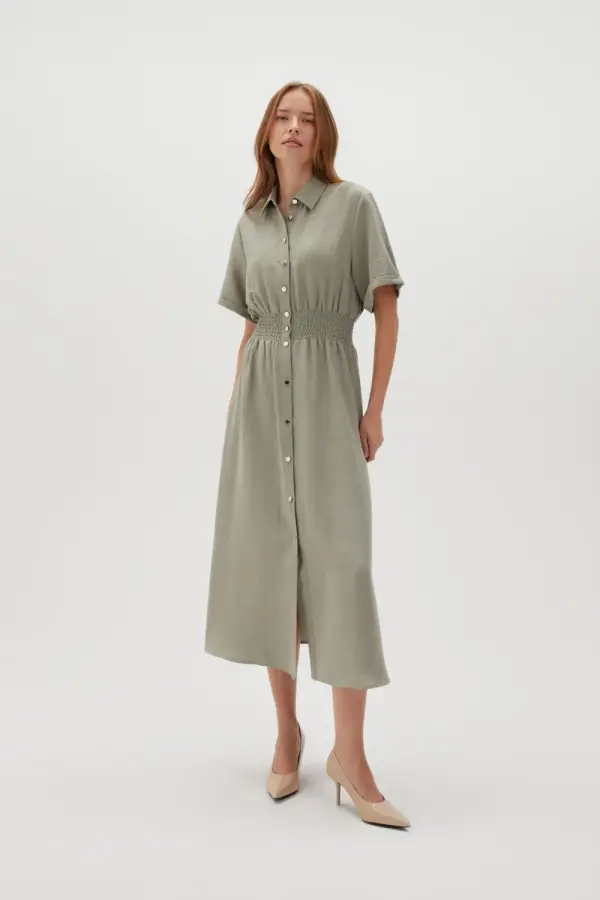Marisse Marisse Women's Dress L-Su-4614 Olive