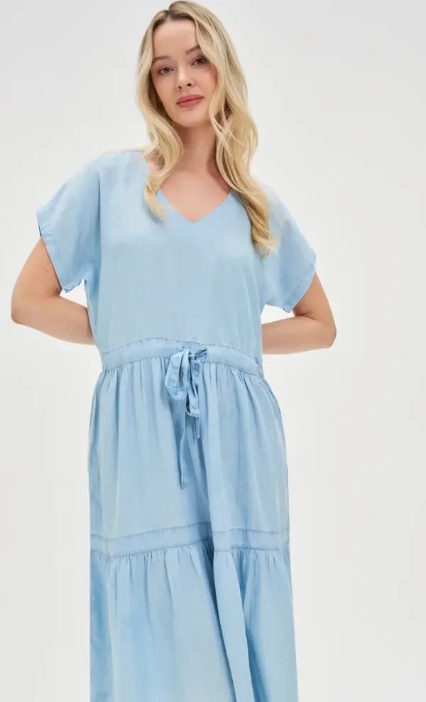 Marisse Marisse Women's Dress L-Su-4623 L.Blue