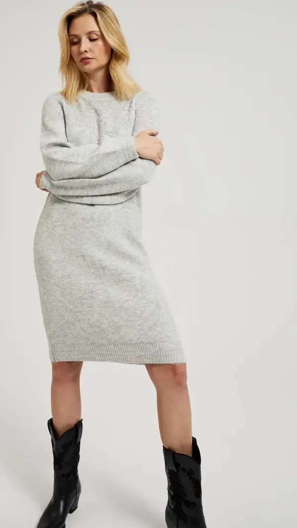 Marisse Marisse Women's Dress Z-Su-4522 Grey Mel