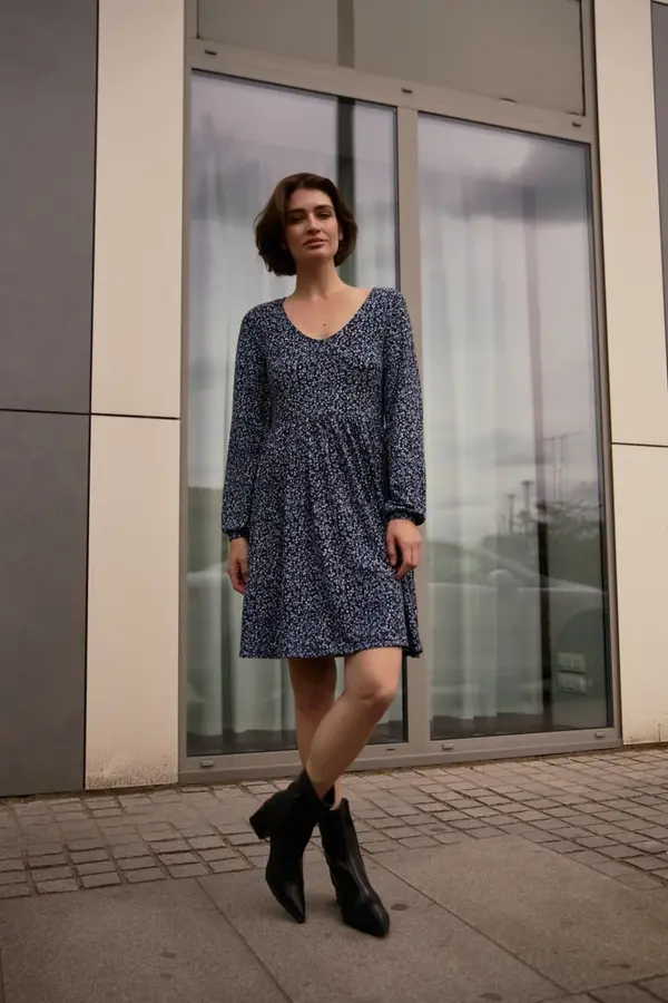 Marisse Marisse WOMEN'S DRESS Z-SU-4803 NAVY