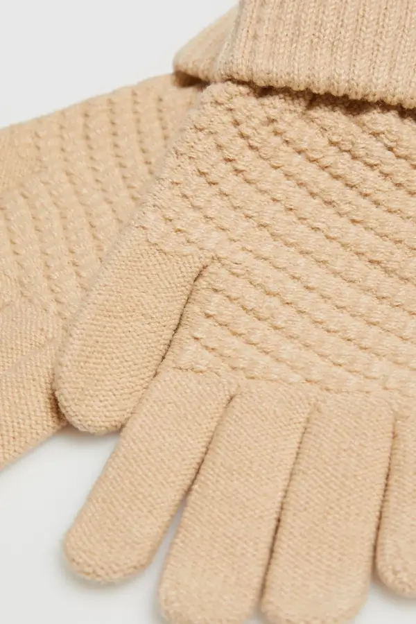 Marisse Marisse Women's Gloves Z-Re-4511 Beige