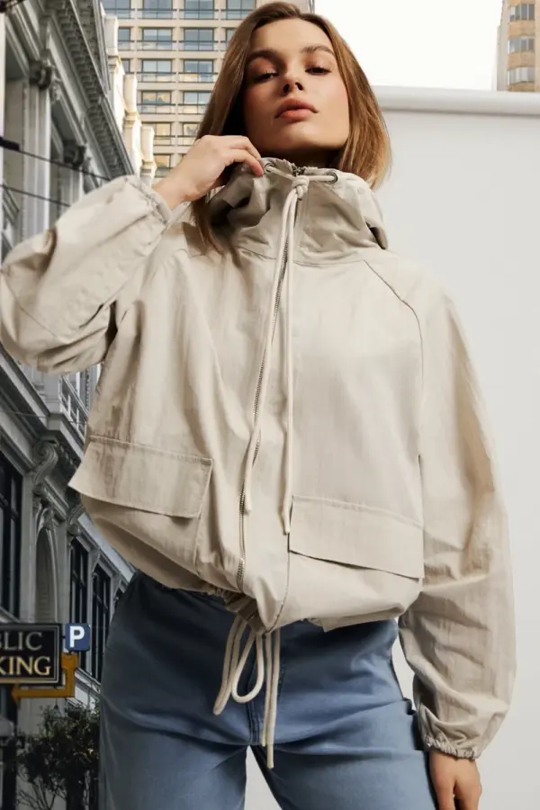 Marisse Marisse Women's Jacket L-Ku-4601 L.Beige