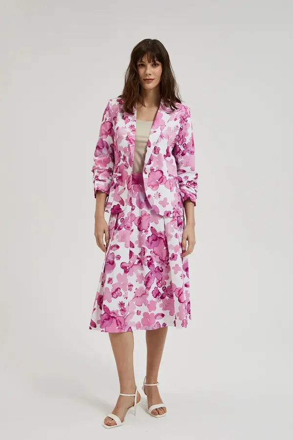 Marisse Marisse Women's Jacket L-Mr-4306 D.Pink