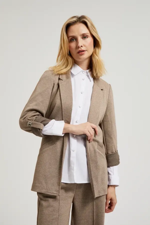 Marisse Marisse Women's Jacket Z-Mr-4505 Beige