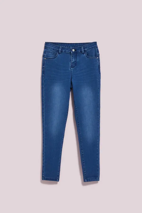 Marisse Marisse Women's Jeans L-Je-4014 D.Blue