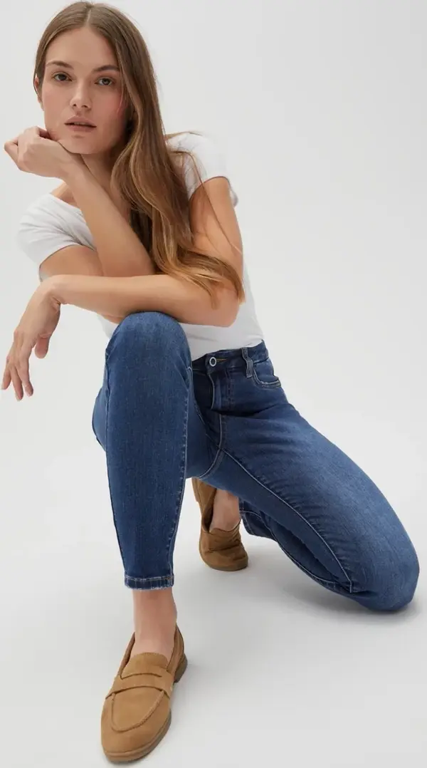 Marisse Marisse Women's Jeans L-Je-4600 Navy