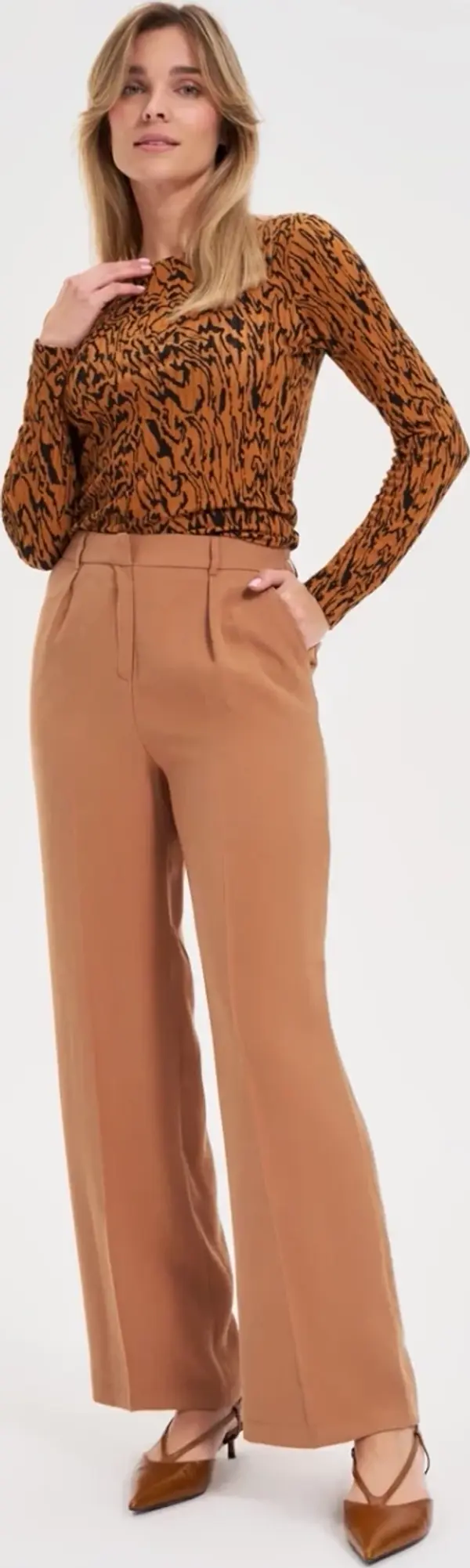 Marisse Marisse WOMEN'S PANTS Z-SP-4820 CAMEL