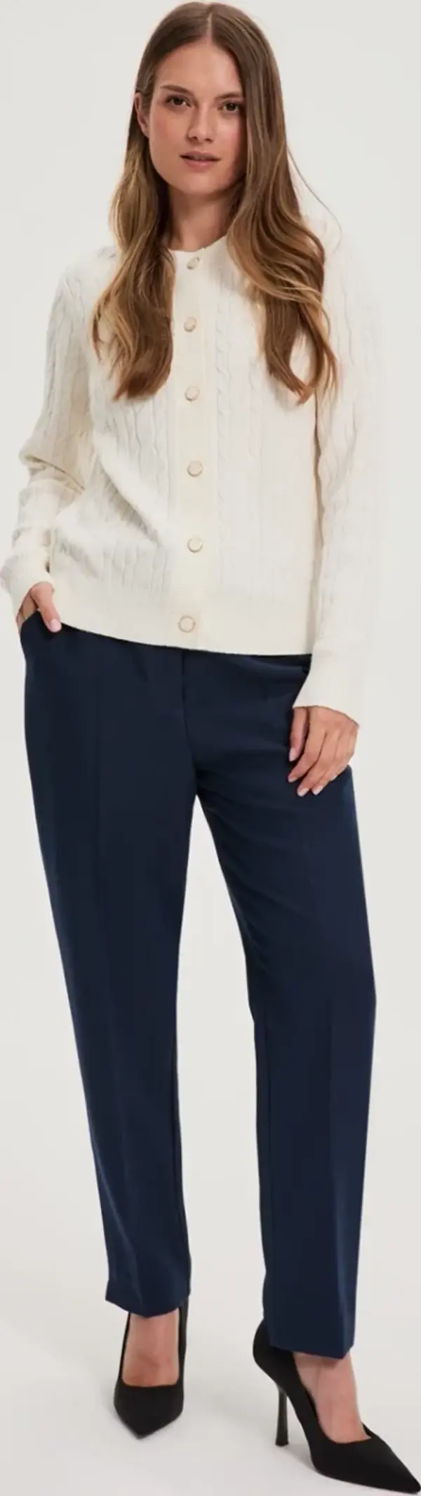 Marisse Marisse WOMEN'S PANTS Z-SP-4826 NAVY