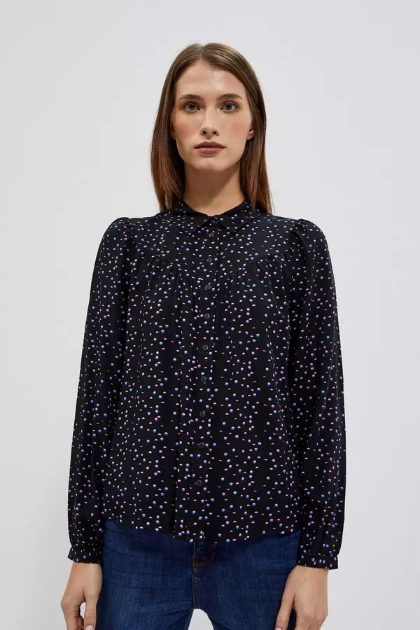 Marisse Marisse Women's Shirt L-Ko-4004 Black