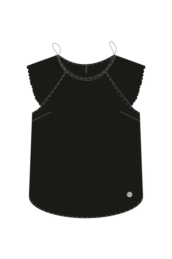 Marisse Marisse Women's Shirt L-Ko-4031 Black