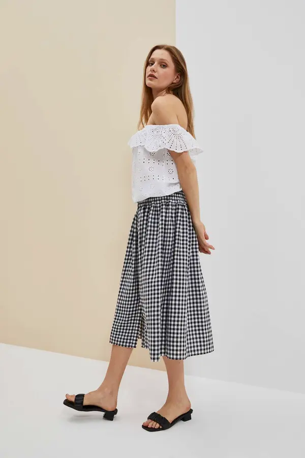 Marisse Marisse Women's Shirt L-Ko-4035 White