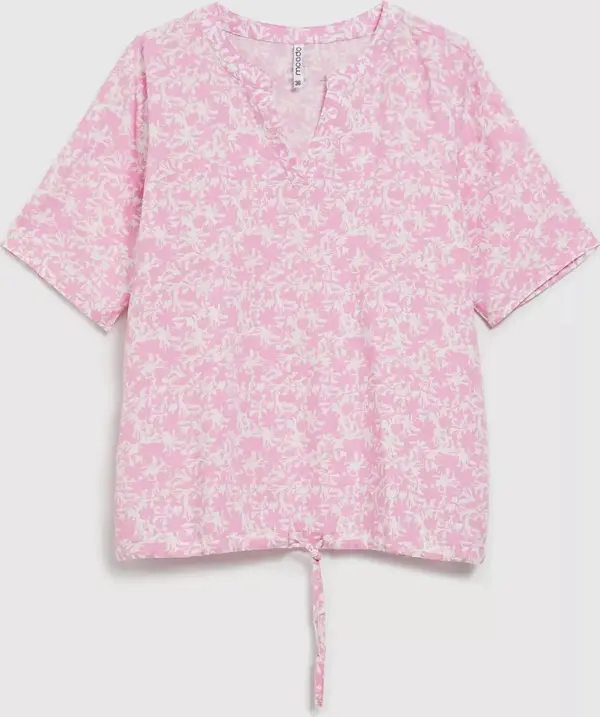 Marisse Marisse Women's Shirt L-Ko-4334 D.Pink