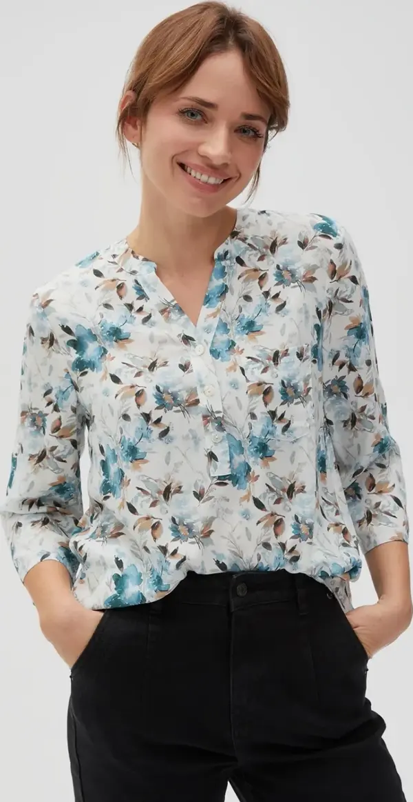 Marisse Marisse Women's Shirt L-Ko-4610 D.Green