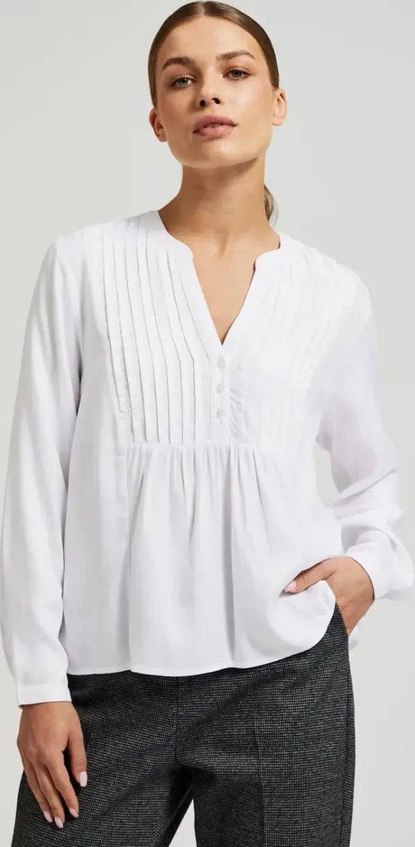 Marisse Marisse Women's Shirt Z-Ko-4520 White