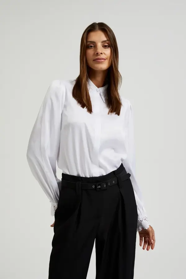 Marisse Marisse Women's Shirt Z-Ko-4531 Off White