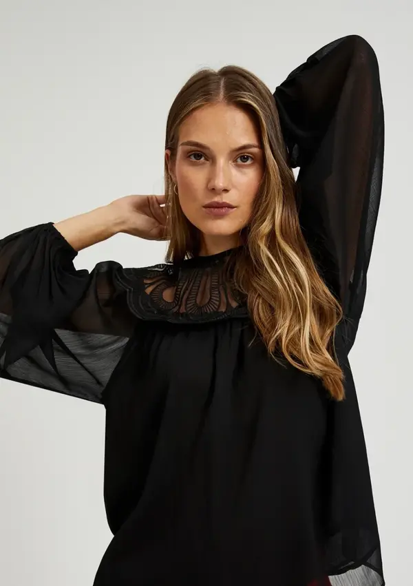 Marisse Marisse Women's Shirt Z-Ko-4533 Black