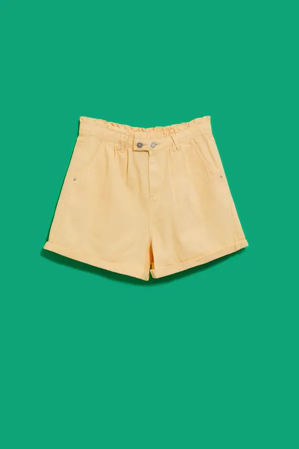 Marisse Marisse Women's Shorts L-Sh-4002 Vanilla