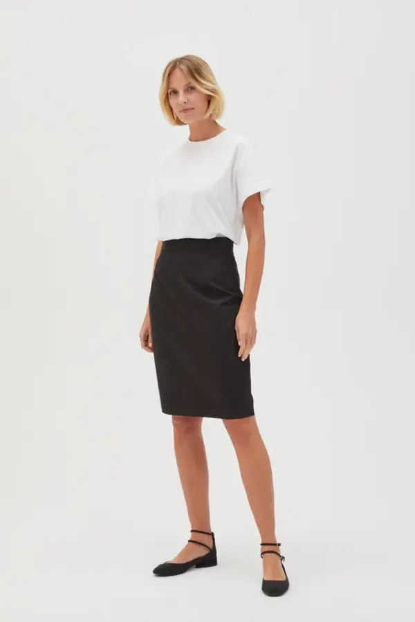 Marisse Marisse Women's Skirt L-Sc-4606 Black