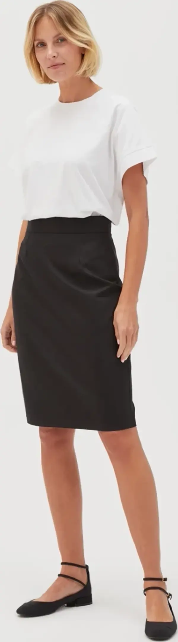 Marisse Marisse Women's Skirt L-Sc-4606 Black