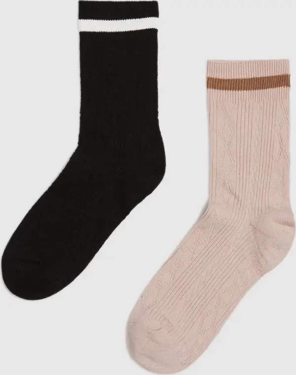 Marisse Marisse Women's Socks Z-Sk-4513 Black