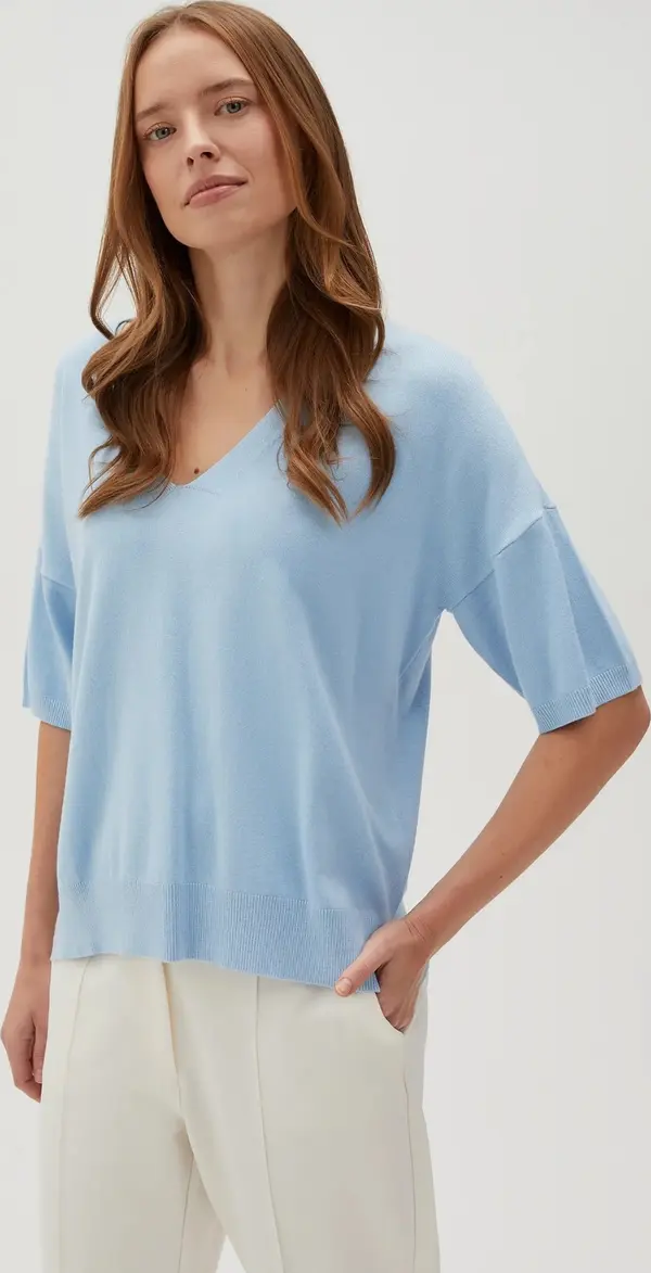 Marisse Marisse Women's Sweater L-Sw-4600 L.Blue