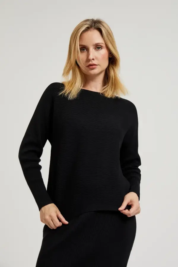 Marisse Marisse Women's Sweater Z-Sw-4532 Black
