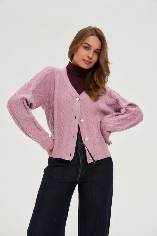 Marisse Marisse WOMEN'S SWEATER Z-SW-4826 L.PINK