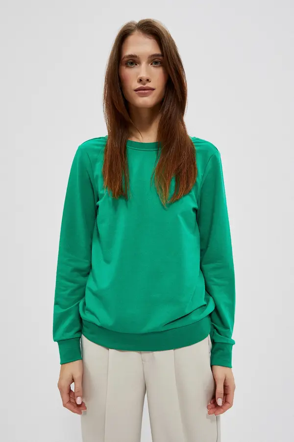 Marisse Marisse Women's Sweatshirt L-Bl-4000 Green
