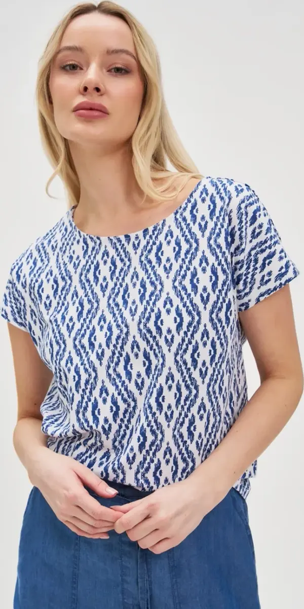 Marisse Marisse Women's T-Shirt L-Ts-4712 White