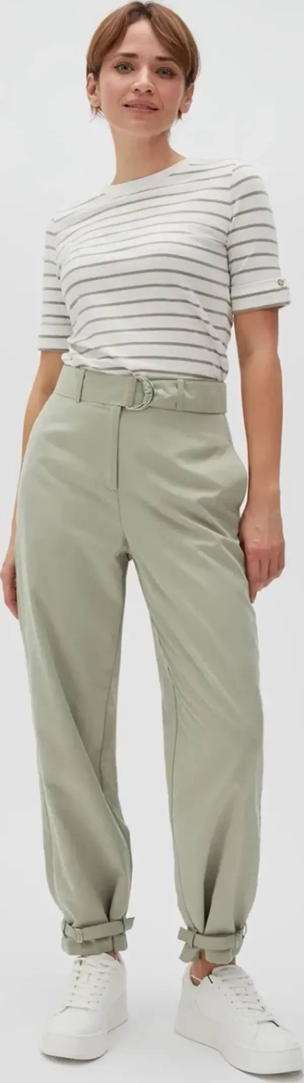 Marisse Marisse Women's Trousers L-Sp-4606 Olive